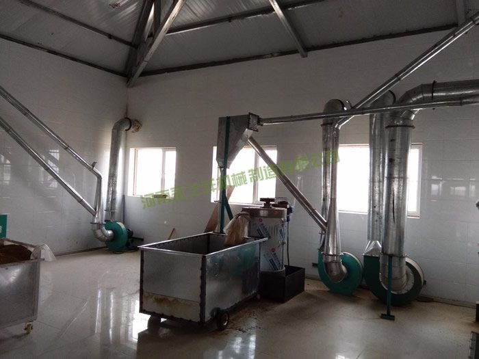 内蒙杭锦旗40吨面粉设备投入生产